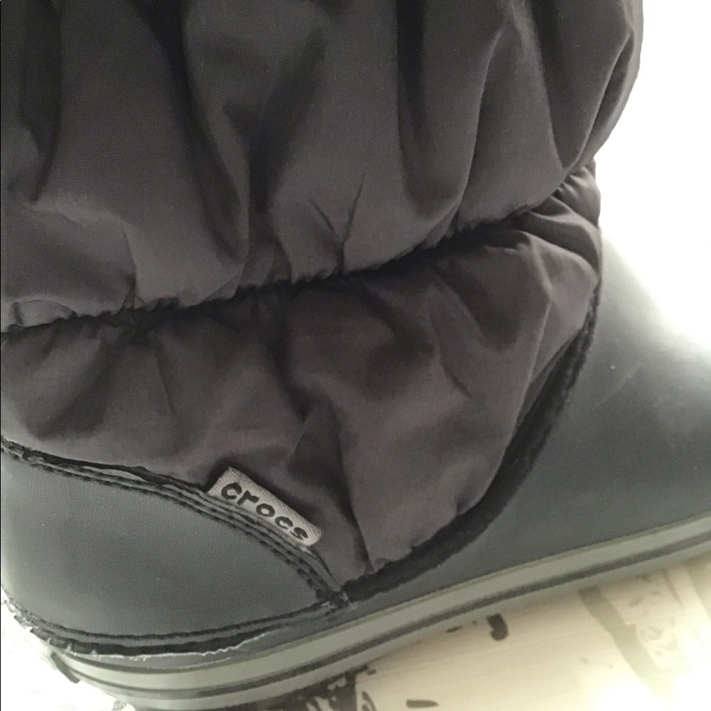 Crockboots black size 8